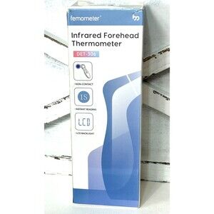 New Femometer Forehead Thermometer No Contact Digital Infrared Instant Reading
